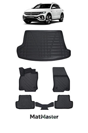Volkswagen T-roc 2017 Model 5D Premium Ekstra Havuzlu Paspas Ve Bagaj Havuzu Set