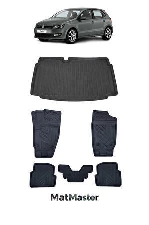 Volkswagen Polo 2009 Model 5D Premium Ekstra Havuzlu Paspas Ve Bagaj Havuzu Set