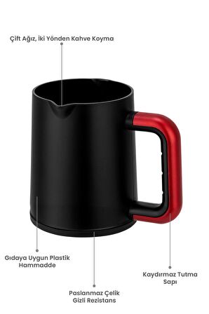 Awox Kafija Kırmızı Kahve Makinesi