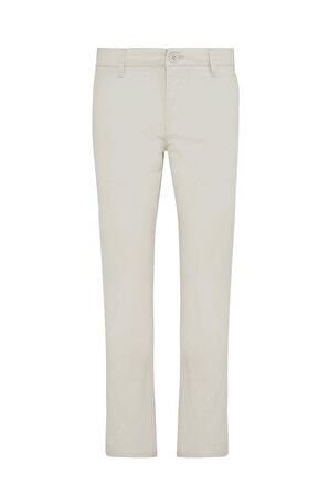 Açık Gri Regular Fit Kanvas Pantolon | 52