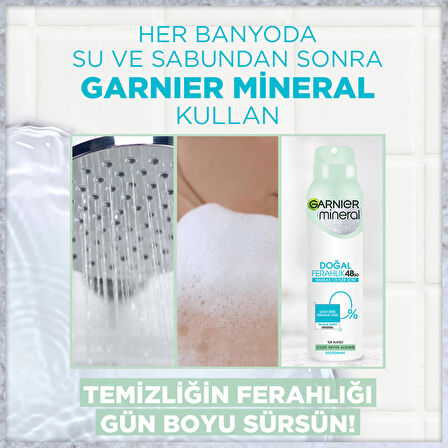 Garnier Mineral Doğal Ferahlık Sprey Deodorant 150 ml