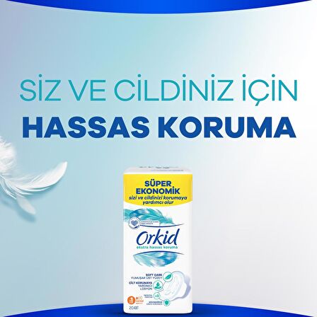 Orkid Extra Hassas Koruma Dörtlü Normal 20'li