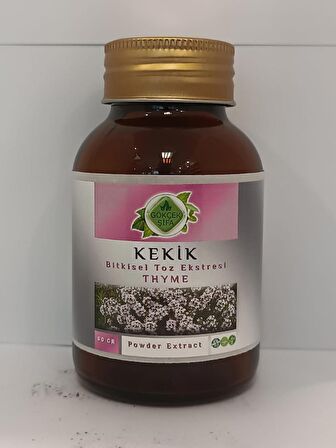 Kekik Toz Ekstresi 60 Gr Cam Kavanoz