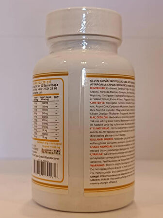 Geven Kapsül (ASTRAGALUS CAPSULE)