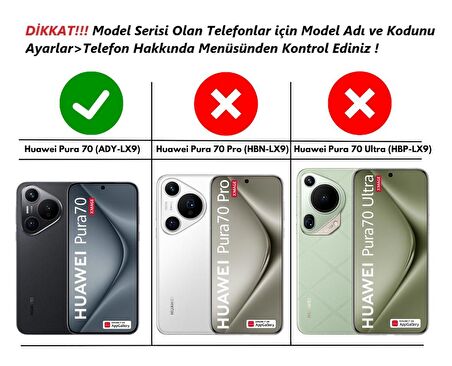 Huawei Pura 70 Kılıf Darbe Emici Köşe Korumalı Kartlıklı Cüzdanlı Silikon Kapak - Şeffaf
