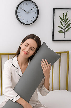 XPERMATE Sarılma Yastığı , Uyku Yastığı , Bacak Arası Yastığı Dikdörtgen 150x25 cm AçıkMavi
