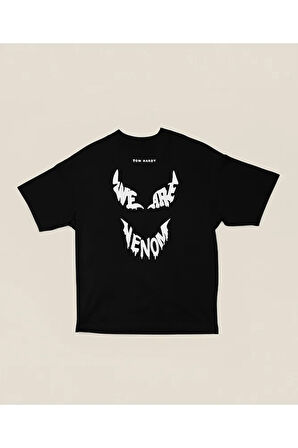 Tom Hardy We Are Venom Unisex Tasarım Tişört, Oversize Film Tişört
