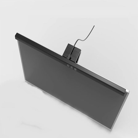 Göz Dostu Monitör Üstü LED Aydınlatma Asimetrik Optik 3 Renk Işık  Ayarlanabilir Parlaklık 61 CM