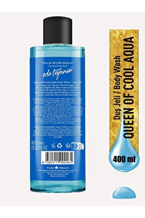 Eda Taşpınar Queen Of Cool Aqua Duş Jeli - 400 ML