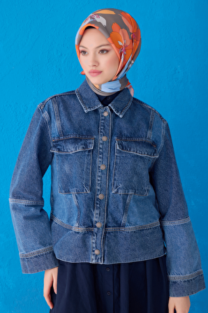 Saf İpek Eşarp 4100D (Twill İpek)