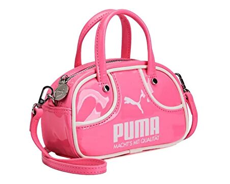 Puma Puma 1976 Micro Grip Bag Omuz Çantası-En: 17 cm, Boy: 10 cm, Derinlik: 7 cm 09182406 Pembe