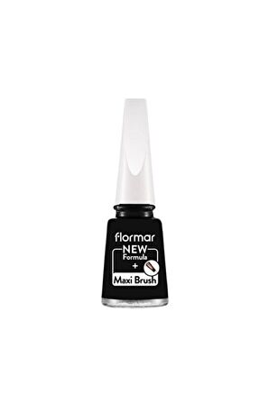 Flormar Klasik Parlak Bitişli Yüksek Pigmentli Oje -nail Enamel- 313 Black Mınımalısm New- 8682536035873