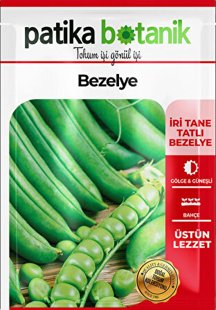 50 Adet Taze Bezelye Tohumu (Utrillo, Araka)