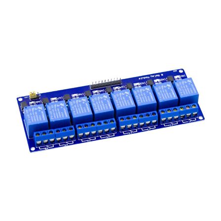 5V 8 Kanallı Optokuplörlü Röle