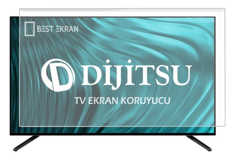 Dijitsu 50DQ33000 Tv Ekran Koruyucu - Dijitsu 50" inç 126cm KIRILMAZ Televizyon Ekran Koruyucu