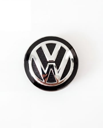 Volkswagen Golf 7 Passat B8 Tiguan Touran T-Roc Uyumlu 65 mm Jant Göbeği Kapağı 4'lü Set 5G0 601 171