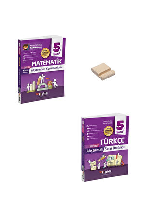 5. Sınıf Konu Anlatımlı Alıştırmalı Matematik ve Türkçe Soru Bankası