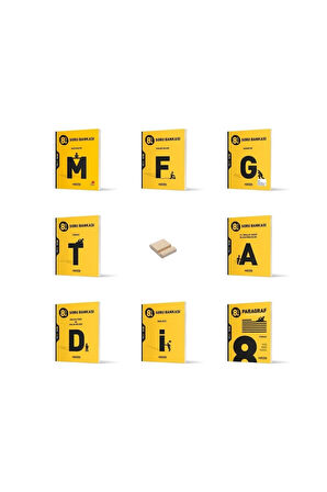 LGS 8. Sınıf Tüm Dersler ve Paragraf 8li Set Soru Bankası