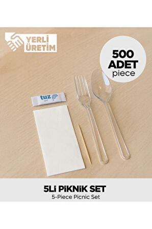 5Li Piknik Set 500 Adet