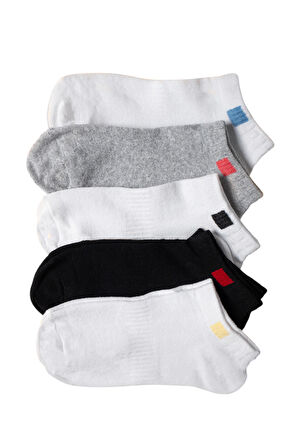 Modern Adımlar 5'li Patik Unisex Çorap
