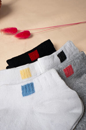 Modern Adımlar 5'li Patik Unisex Çorap
