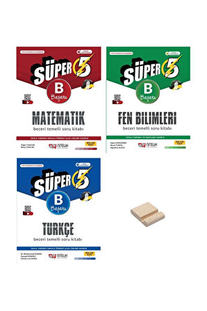 5. Sınıf Beceri Temelli B Matematik Fen ve Türkçe 3lü Soru Bankası