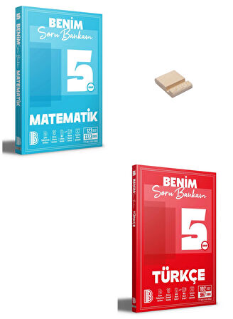 5. Sınıf Benim Soru Bankam Matematik ve Türkçe + Telefon Standı