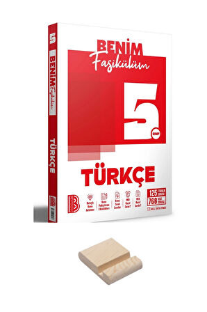 Benim Hocam 5. Sınıf Türkçe Fasikülüm + Telefon Standı