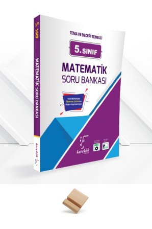 Karekök 5. Sınıf Matematik Soru Bankası ve Telefon Standı