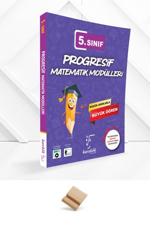 Karekök 5. Sınıf Progresif Matematik Modülleri ve Telefon Standı