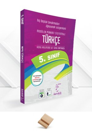 Karekök 5. Sınıf MPS Türkçe Konu Anlatımlı Soru Bankası ve Telefon Standı