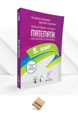 Karekök 5. Sınıf MPS Matematik Konu Anlatımlı Soru Bankası ve Telefon Standı