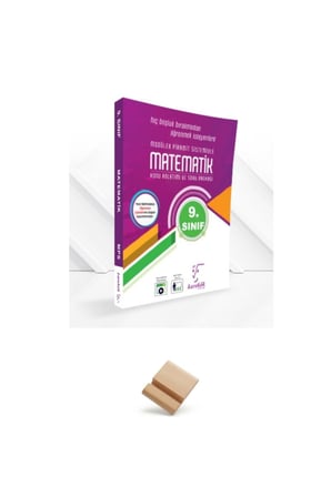 Karekök 9. Sınıf 2027 Maarif MPS Matematik Konu Anlatımlı Soru Bankası + Telefon Standı