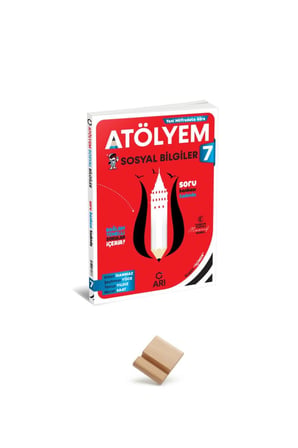 Arı 7. Sınıf 2027 Maarif Sosyal Bilgiler Atölyem + Telefon Standı