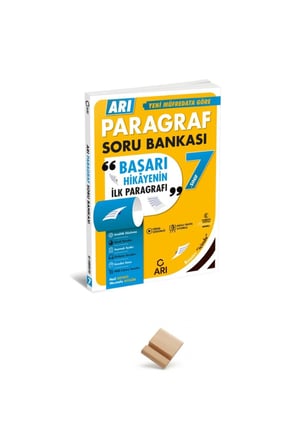 Arı 7. Sınıf 2027 Maarif Paragraf Soru Bankası + Telefon Standı