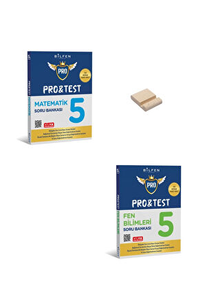 5. Sınıf ProTest Serisi Matematik ve Fen Bilimleri Soru Bankası