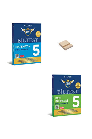 5. Sınıf BİLTEST Serisi Matematik ve Fen Bilimleri Soru Bankası