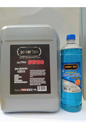 Ultra 5W30 10 Litre Motor Yağı + 1 Litre Kışlık Cam Suyu