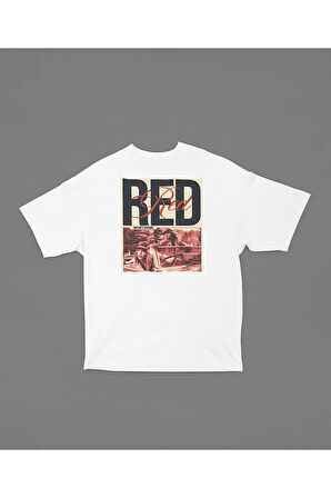 Taylor's Version Red Baskılı Unisex Tişört, Oversize Şarkıcı Taylor Swift Tişört