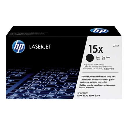HP 15X C7115X Siyah Yüksek Kapasiteli Orijinal Toner
