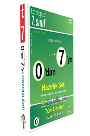6'dan 7'ye İlk Adım Hazırlık Seti - Tonguç Yayınları