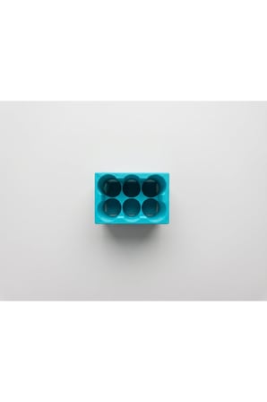 TEN Elektronik 18650 Pil Standı ve Düzenleyici - 6'lı Pil Yuvası (2x3)