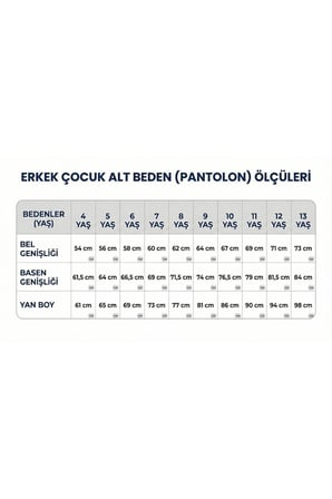 Erkek Çocuk 23Nisan 29Ekim Kıyafeti Beyaz Yuvarlak Yaka Tişört-SaksMavi Pantolon-SaksMavi Askı Takım
