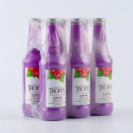 Tropia Currant Karadut Frenk Üzüm Aromalı Gazoz (6 adet)