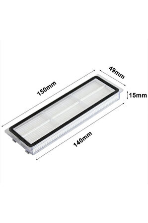 Xiaomi Mi robot Vacuum 1c 2c Stytj01zhm stytj02zhm stytj03zhm stytj05zhm uyumlu fırça filtre seti