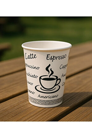 6 Oz Karton Bardak - 100 Adet