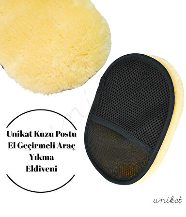 Kuzu Postu Araç Yıkama Mop Elidiveni