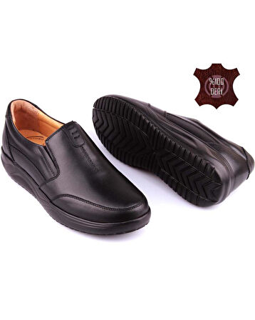 Detector %100 Hakiki Deri Ortopedik Ultra Yumuşak Rahat Esnek Günlük Erkek Yürüyüş Ayakkabısı 600-2