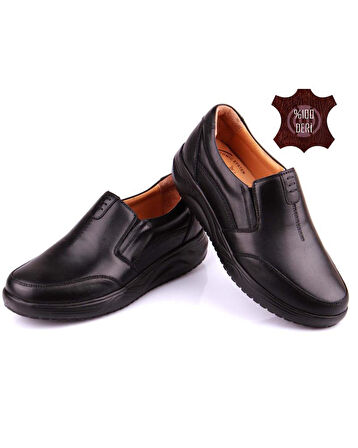 Detector %100 Hakiki Deri Ortopedik Ultra Yumuşak Rahat Esnek Günlük Erkek Yürüyüş Ayakkabısı 600-2