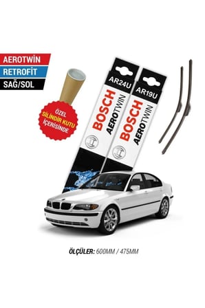 Bmw E46 Silecek Takımı (1998-2005) Aerotwin Retrofit